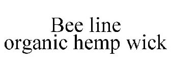 BEE LINE ORGANIC HEMP WICK