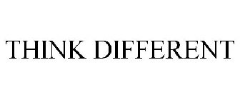 THINK DIFFERENT