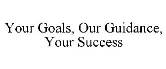 YOUR GOALS, OUR GUIDANCE, YOUR SUCCESS