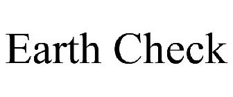 EARTH CHECK