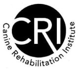 CRI CANINE REHABILITATION INSTITUTE