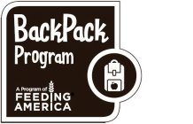 BACKPACK PROGRAM A PROGRAM OF FEEDING AMERICA