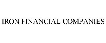 IRON FINANCIAL COMPANIES