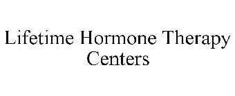 LIFETIME HORMONE THERAPY CENTERS