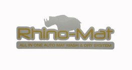 RHINO-MAT ALL IN ONE AUTO MAT WASH & DRY SYSTEM