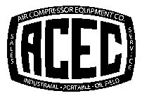 AIR COMPRESSOR EQUIPMENT COMPANY, SALES, SERVICE, INDUSTRIAL, PORTABLE AND OILFIELD