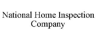 NATIONAL HOME INSPECTION COMPANY