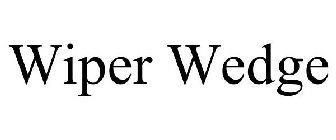 WIPER WEDGE