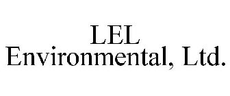 LEL ENVIRONMENTAL, LTD.
