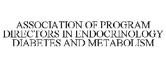 ASSOCIATION OF PROGRAM DIRECTORS IN ENDO
