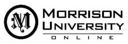 M MORRISON UNIVERSITY ONLINE