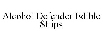 ALCOHOL DEFENDER EDIBLE STRIPS