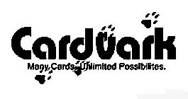 CARDVARK MANY CARDS. UNLIMITED POSSIBILITIES.