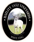 HAZLITT 1852 VINEYARDS - FINGER LAKES WHITE TABLE WINE - WHITE STAG