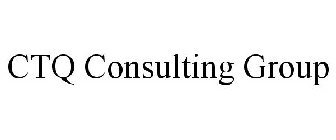 CTQ CONSULTING GROUP