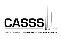 CASSS AN INTERNATIONAL SEPARATION SCIENCE SOCIETY