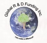 GLOBAL R & D FUNDING INC. LET'S MAKE A DIFFERENCE!