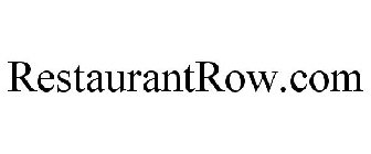 RESTAURANTROW.COM