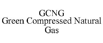 GCNG GREEN COMPRESSED NATURAL GAS