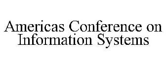 AMERICAS CONFERENCE ON INFORMATION SYSTEMS