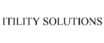 ITILITY SOLUTIONS