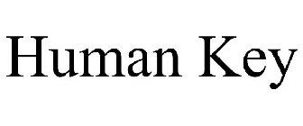 HUMAN KEY