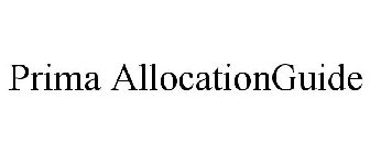 PRIMA ALLOCATIONGUIDE