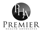 PHA; PREMIER HEALTH ADVOCATES