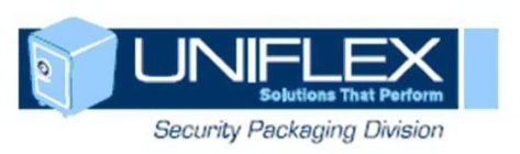 UNIFLEX SOLUTIONS THAT PERFORM SECURITY PACKAGING DIVISION