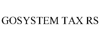 GOSYSTEM TAX RS