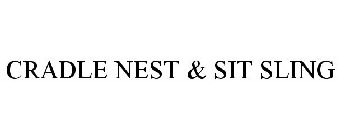 CRADLE NEST & SIT SLING