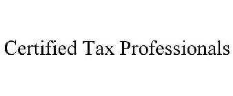 CERTIFIED TAX PROFESSIONALS