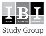 IBI INSULIN BIOSIMILARS INFORMATION STUDY GROUP
