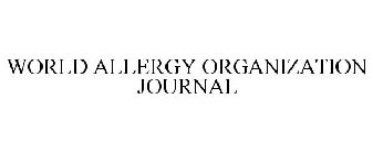 WORLD ALLERGY ORGANIZATION JOURNAL