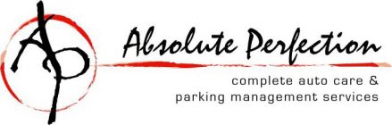 AP ABSOLUTE PERFECTION COMPLETE AUTO CARE & PARKING MANAGEMENT SERVICES