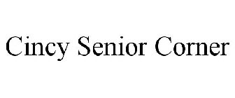 CINCY SENIOR CORNER