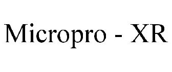 MICROPRO - XR