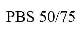 PBS 50/75