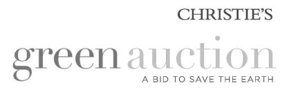 CHRISTIE'S GREEN AUCTION A BID TO SAVE THE EARTH