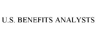 U.S. BENEFITS ANALYSTS