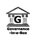 G GOVERNANCE-IN-A-BOX