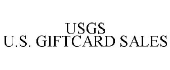 USGS U.S. GIFTCARD SALES
