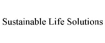 SUSTAINABLE LIFE SOLUTIONS