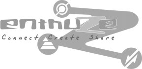 ENTHUZE, CONNECT, CREATE, SHARE