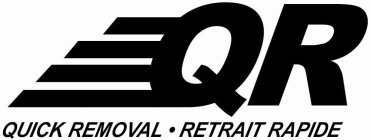 QR QUICK REMOVAL - RETRAIT RAPIDE