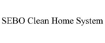 SEBO CLEAN HOME SYSTEM