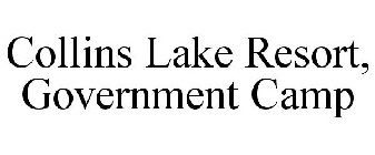 COLLINS LAKE RESORT, GOVERNMENT CAMP