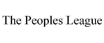 THE PEOPLES LEAGUE
