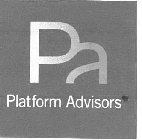 PA PLATFORM ADVISORS