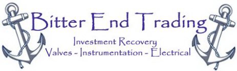 BITTER END TRADING INVESTMENT RECOVERY VALVES-INSTRUMENTATION-ELECTRICAL
